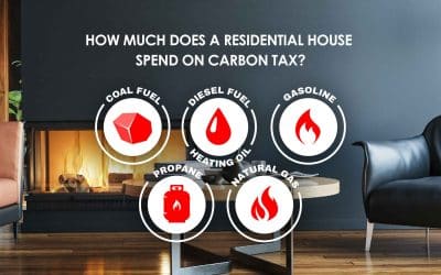 How Much Does a Residential House Spend on Carbon Tax?